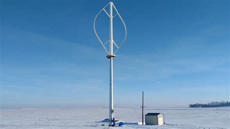 Vertical axis wind turbine (vawt). Vertical Axis Wind Turbine At ILCC Farm Lab | KICD 107.7 FM