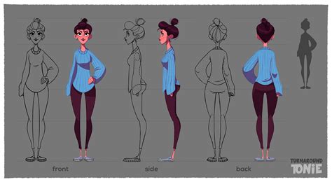 2d Female Character Model Images And Photos Finder