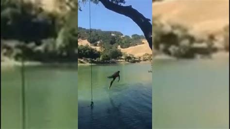 Kid Does A Front Flip Into The Water And Lands On His Stomach Youtube