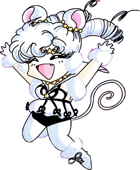 Chibi Stile Sailor Iron Mouse From Sailor Stars