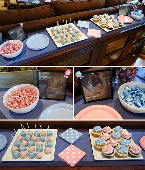 Get the baby's gender (and how to keep it secret). gender-reveal-party-desserts-2015 - Pretty Neat Living