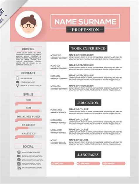 Downloads available in pdf, word, rtf, and plain text formatting. Resume Template Designs You Can Download and Edit for Free