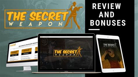 The Secret Weapon Review And Bonuses 🔫🗡️ Youtube
