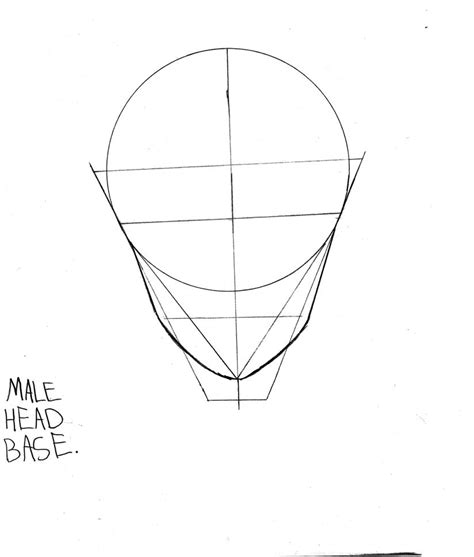 Manga Male Head Base By Thedarkplanet On Deviantart