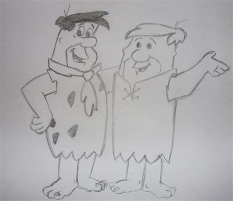 Fred Flintstone Barney Rubble By Channahmoon On Deviantart