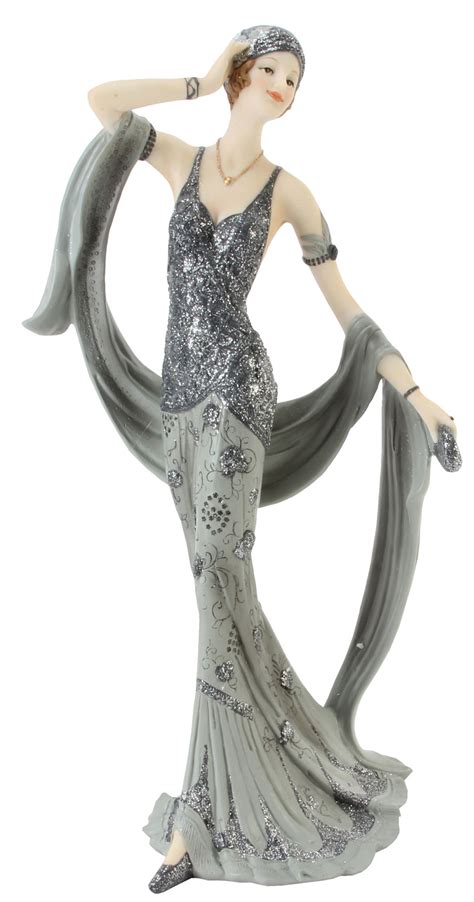 The top countries of suppliers are china, hong kong s.a.r. Art Deco Broadway Belles Lady Figurines Ornament Gift ...