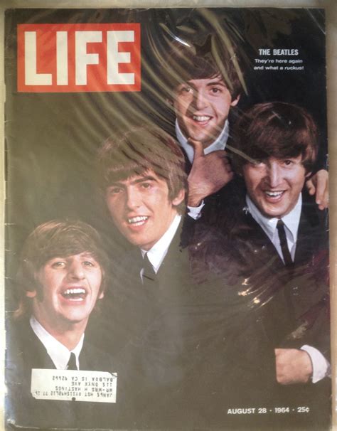 The Beatles Life Magazine Excellent Condition In Plastic 10000