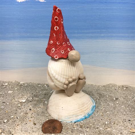 Seashell Beach Gnome 9911 Etsy