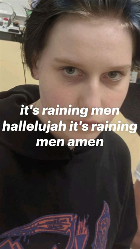 it s raining men hallelujah it s raining men amen in 2022 rain man men hallelujah