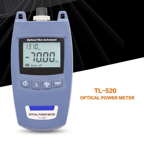 Tl 520 Mini Ftth Optical Power Meter 70~ 10dbm Fiber Optic Tool Kit