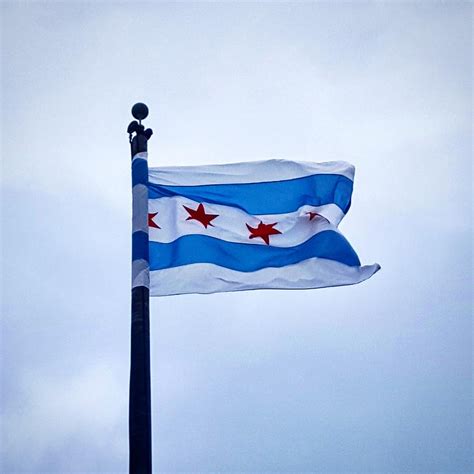 Chicago Flag Photograph By Andrew Hall Fine Art America