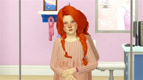 Wings Oe0316 Hair Kids And Toddler Version At Redheadsims