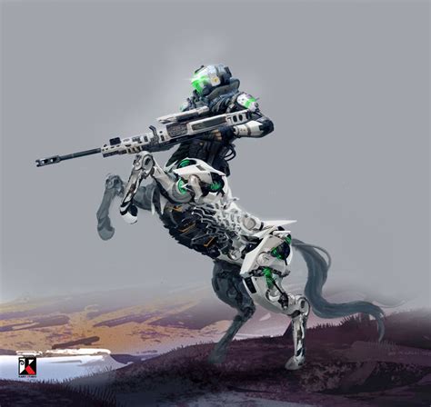 Centaur Mech Commission By Kartstudiodigi On Deviantart