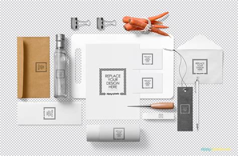 Download Free Gorgeous Branding Mockup Scene | ZippyPixels
