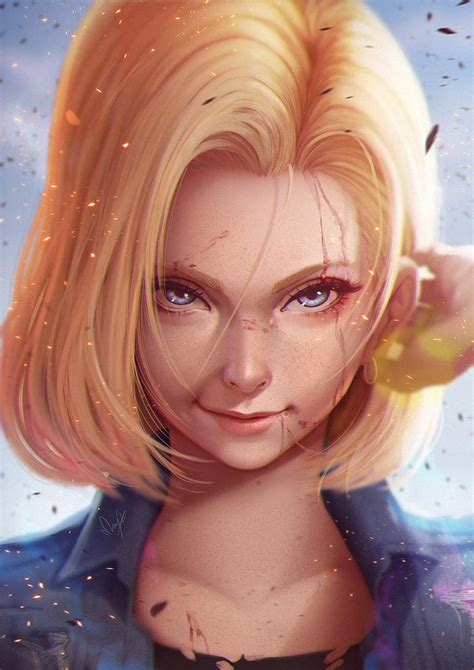 Android 18 Fanart By Magion 02 R Dbz
