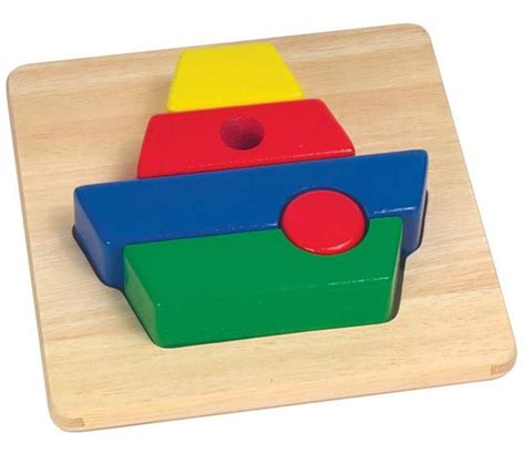 The perfect toddler puzzle features extra large puzzle pieces for children and toddlers. Primary Puzzle - Boat - The big, chunky pieces of these ...