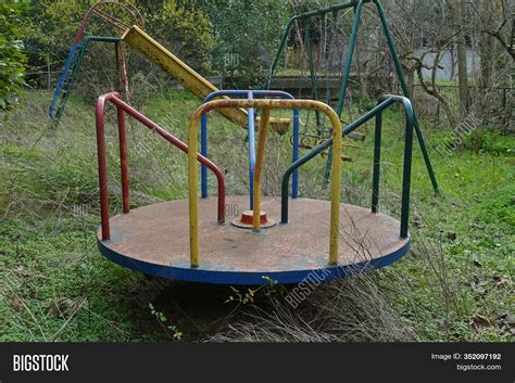 Playground Overgrown Image And Photo Free Trial Bigstock
