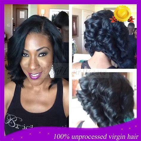 This haircut is suitable for both rare and thick hair. aliexpresscom buy layered bob wigs short human hair wigs ...