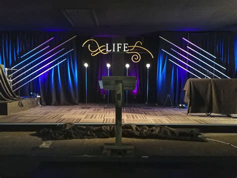 Flourishing Life Church Stage Design Ideas Scenic Sets And Stage