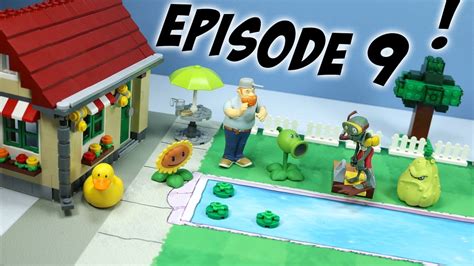 Plants Vs Zombies Toy Play Episode 9 The Backyard Pool