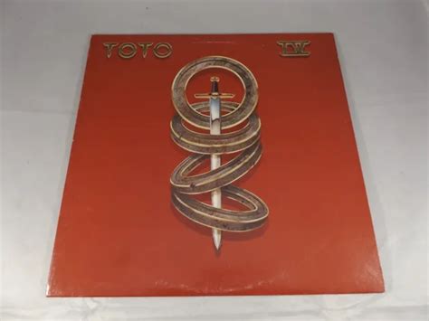 Toto Toto Iv 1982 Columbia Records Fc 37728 Vinyl Album Lp 1499