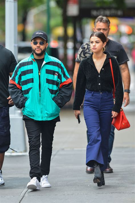 After that, the celebrities already managed to go on a romantic trip to italy, but they never confirmed their romance with a joint publication. SELENA GOMEZ ant The Weeknd Out for Coffee in New York 09 ...