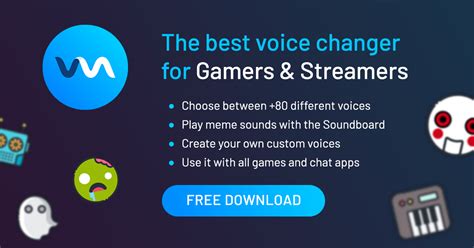 Voice Changer for Discord & Online Games - Download FREE Easy to use soundboard to annoy your friends.