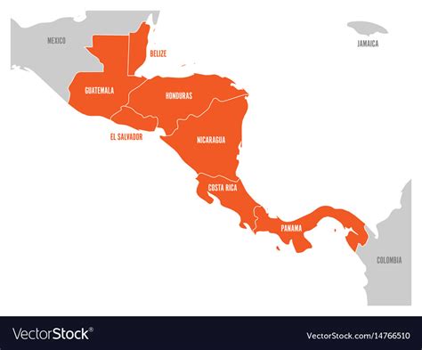 Printable Blank Map Of Mexico And Central America
