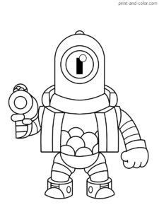 An exclusive collection of coloring pages for boys and girls. Brawl Stars coloring pages | Print and Color.com, 2020 ...