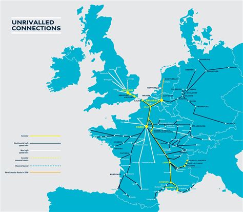 Eurostar Map Of Trains