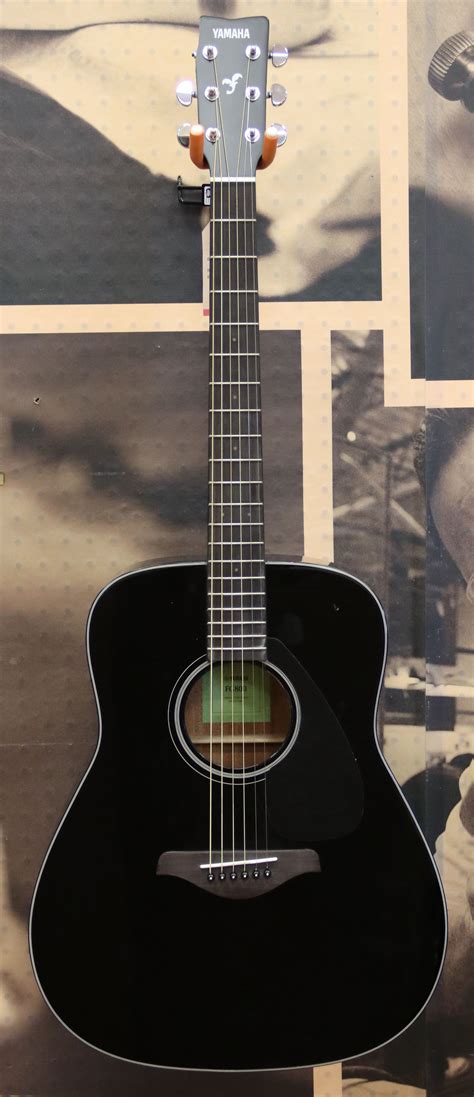 Yamaha Fg800 Solid Top Folk Acoustic Guitar Black Ebay