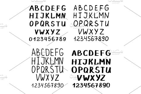 Handwriting Font Or Calligraphy Latin Alphabet Custom Designed
