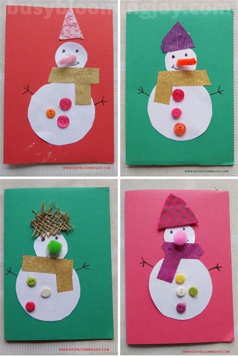 50 Easy Christmas Crafts For Preschoolers Age 3 4 5 Years Old