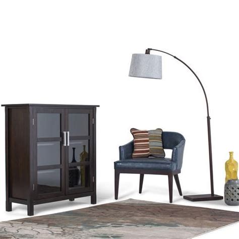 A voyage through our collection lets you experience unique. Kitchener Medium Storage Cabinet | Simpli home, Media storage cabinet, Contemporary media storage