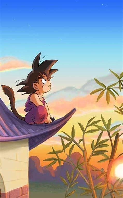 Kid Goku Manga Wallpaper