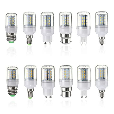 Dimmable 4w E27 E14 E12 G9 Gu10 B22 4014 Smd Led Corn Light Bulb Lamp