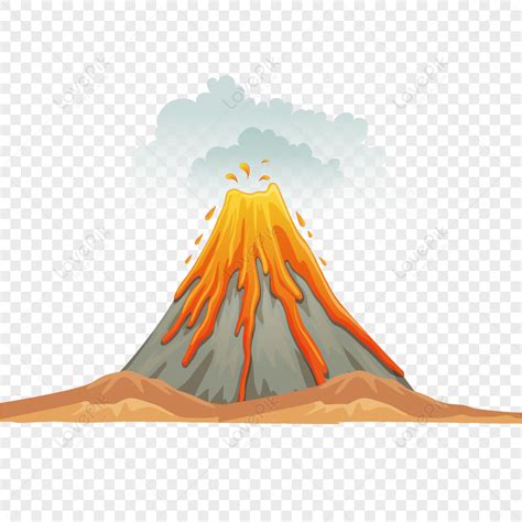 Volcano Png Images With Transparent Background Free Download On Lovepik
