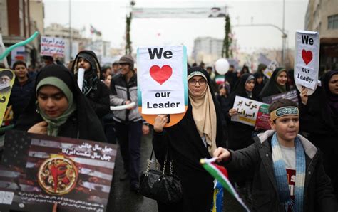 In Pictures Iran Celebrates 40 Years Of Islamic Revolution Middle