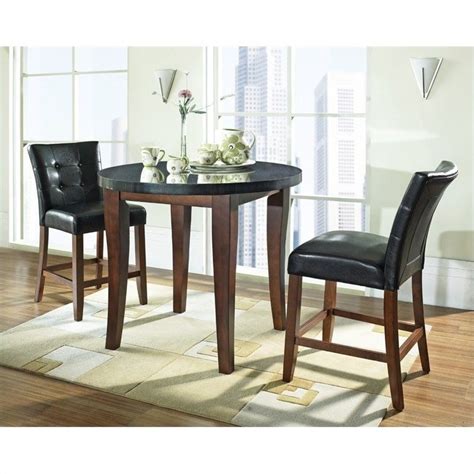 Silver models silver sets of sets. Steve Silver Granite Bello 3pc Round Counter Dining Set in ...