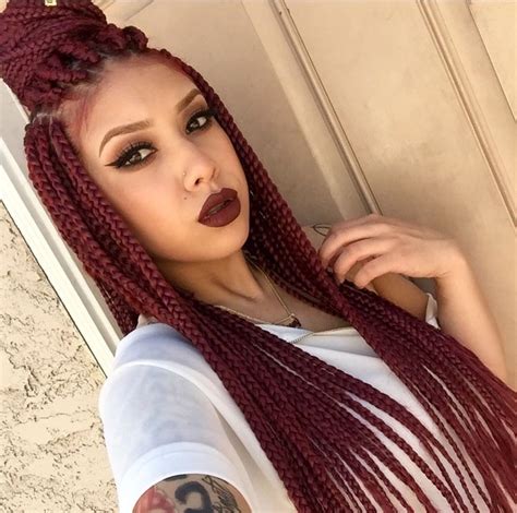 Love Her Color Box Braids Hairstyles Box Braids Hairstyles For Black
