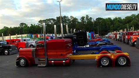 75 Chrome Shop Truck Show Overview Custom Big Rigs Youtube