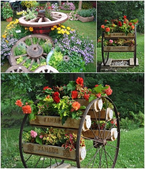Wagon wheel cake stand for weddings. 10 Amazing Ideas to Decorate Your Home with Wagon Wheels ...
