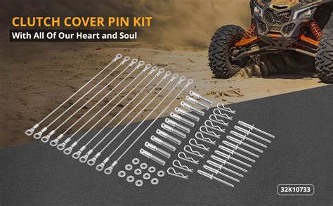 Nicecnc Clutch Cover Belt Easy Quick Release Pin Kit For Can Am