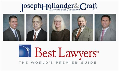 Five Joseph Hollander And Craft Attorneys Recognized In Multiple