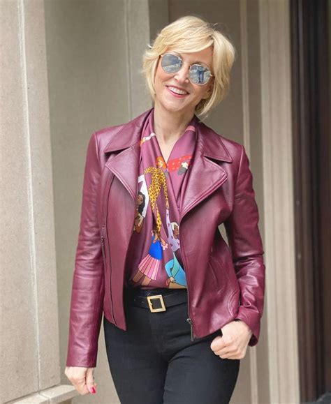 Over 50 Heres How To Wear A Leather Jacket At Any Age Leather