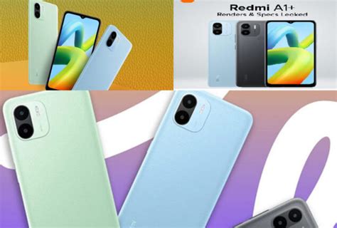 Xiaomi Redmi A1 Plus To Take A1 Design And Features Fingerprint Scanner