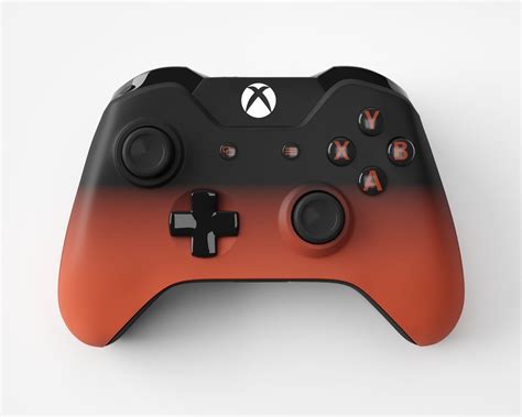 Xbox One Volcano Shadow Special Edition Controller 3d