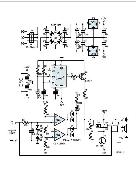 Building amplifier 1500w circuit at home gerber file and circuit pdf here: DC Protection for Speakers Schematic Circuit Diagram
