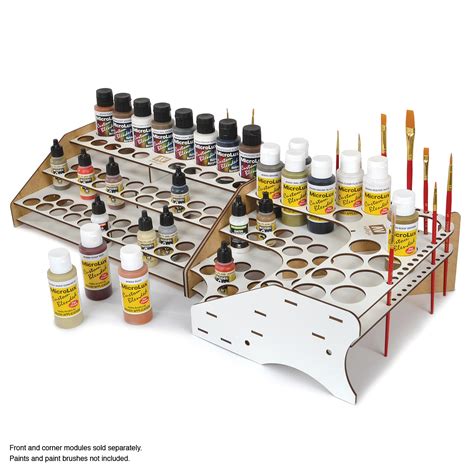 Established over 100 years ago in japan, kansai paint has become one of the world's top paint and coatings companies. Acrylicos Vallejo Table Top Paint Holder, Front Module