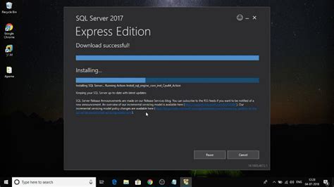 Installing Sql Server Express Edition Youtube